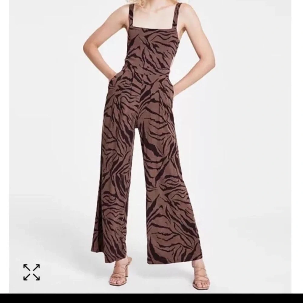 Bar III Wild Patterned Jumpsuit. Almost brand new-only worn once! - Picture 1 of 5
